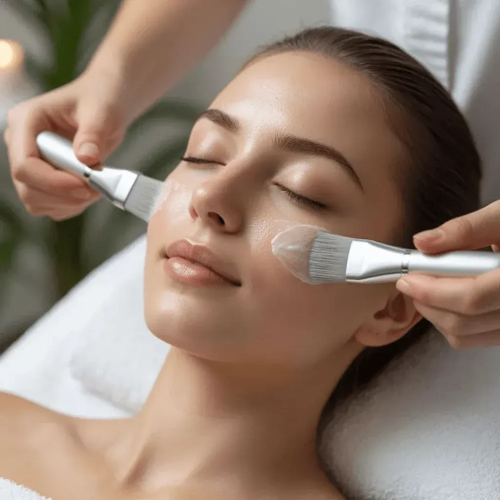 Чистка лица и карбокситерапия